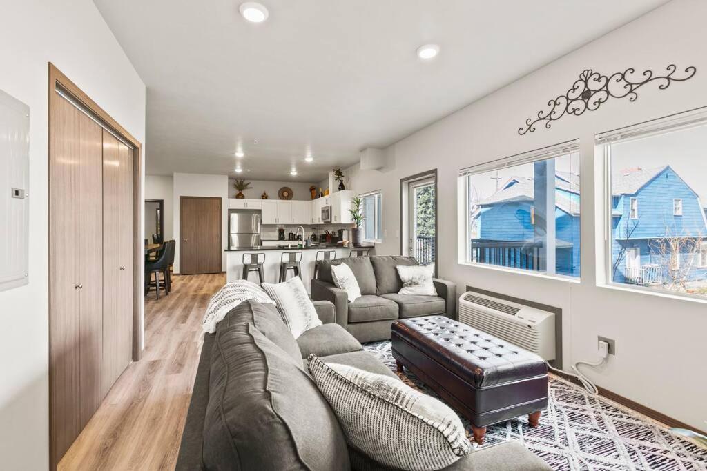 Spacious New 2 Bed 2 Bath Apt By Downtown Spokane Dış mekan fotoğraf