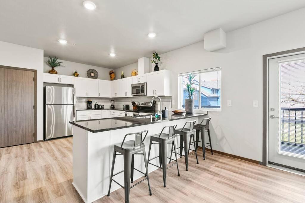 Spacious New 2 Bed 2 Bath Apt By Downtown Spokane Dış mekan fotoğraf
